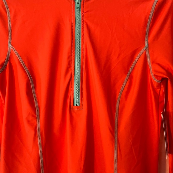 Sail to Sable Long Sleeve Orange Dress new - Picture 9 of 9